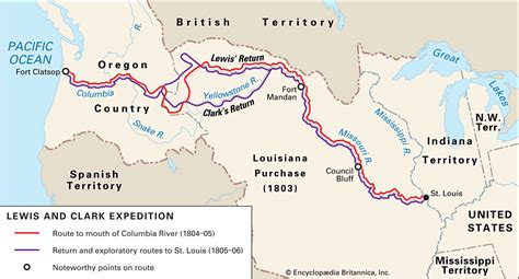 The Lewis and Clark Expedition: A Transcontinental Journey Charting the American West